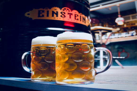 Stein, Shot, Pretzel & Hotdog Combo Stag Do Ideas