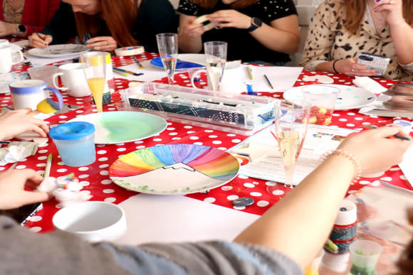 Bristol Ceramic Painting - At Your Venue Corporate Event Ideas