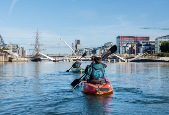 Dublin Kayaking On The River Liffey Hen Do Ideas