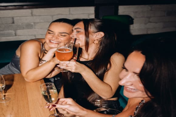 Late Night Drinks Package with Booth Hen Do Ideas