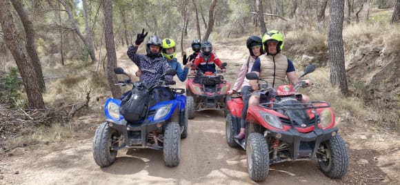 Benidorm Quad Waterfall Fonts D'Algar Tour Stag Do Ideas