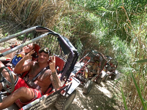 Benidorm 2-Seater Buggy River Tour Stag Do Ideas