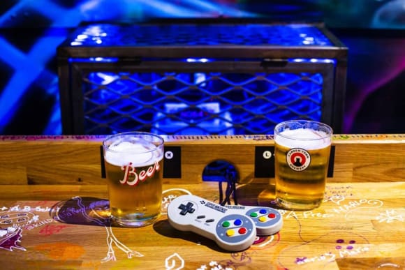 Newcastle Retro Arcade Vibes & Premium Drinks Combo Stag Do Ideas