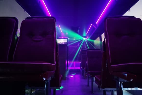 Party Bus Airport Transfer Hen Do Ideas