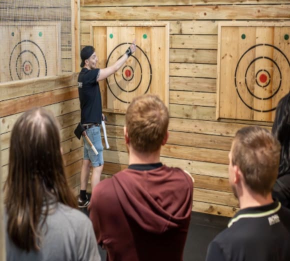 Axe Throwing Activity Weekend Ideas
