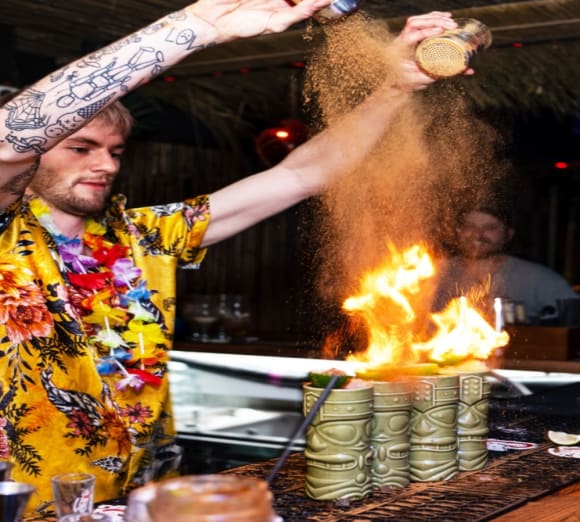 Liverpool Flaming Aloha Drinks Package Activity Weekend Ideas