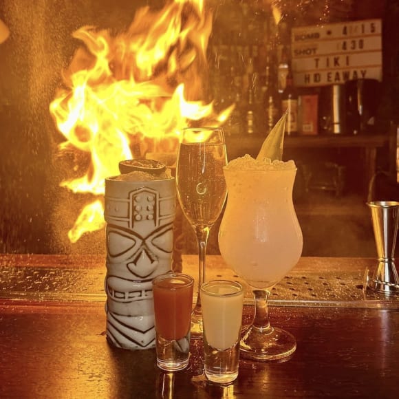 Liverpool Flaming Aloha Drinks Package Activity Weekend Ideas
