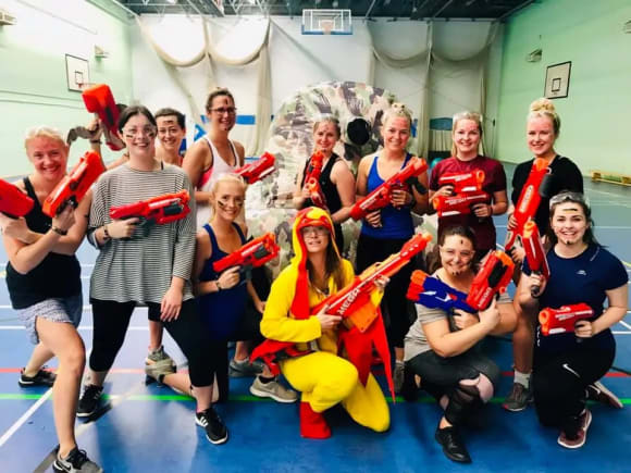 Cheltenham Adult Nerf Combat Hen Do Ideas