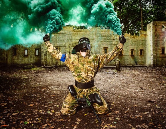 London Forest Paintball Experience - 300 Paintballs Activity Weekend Ideas