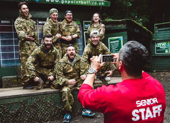 London Forest Paintball Experience - 500 Paintballs Activity Weekend Ideas