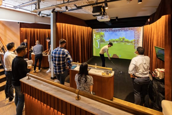 Golf Simulator - Par Package Stag Do Ideas
