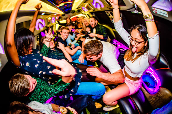 London Strip Party Limo Hen Do Ideas