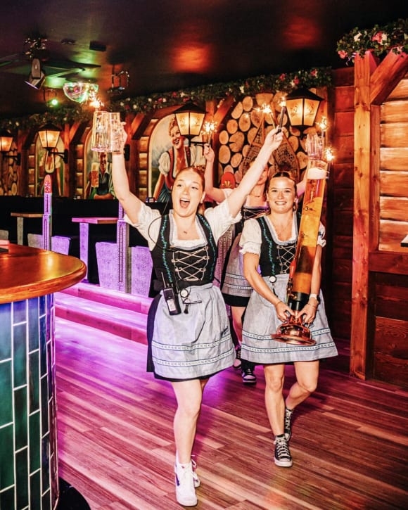 Happy Hour Beer Tower Special Activity Weekend Ideas