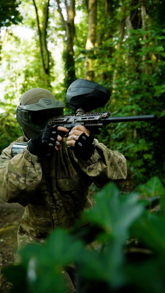 Forest Paintball Experience - 1000 Paintballs Activity Weekend Ideas