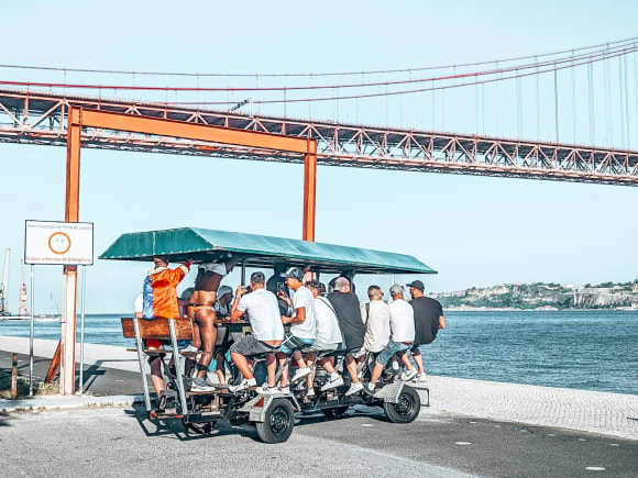Lisbon Beer Bike Stag Do Ideas