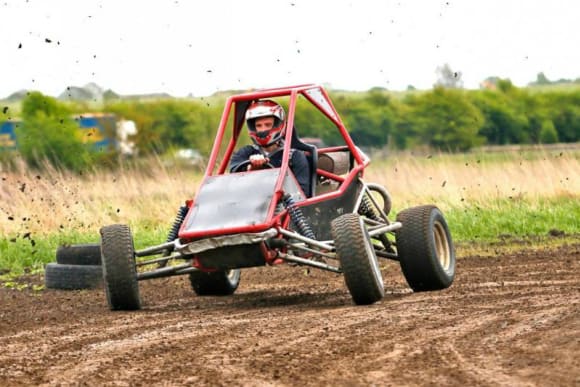 Bournemouth Rage Buggies, Blind Driving, Clays & Human Table Football Activity Weekend Ideas