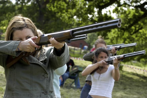 Birmingham Laser Clay Shooting Hen Do Ideas