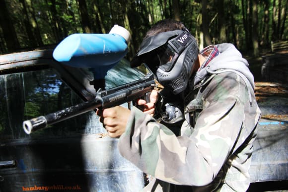 Birmingham Paintball & Inflatables Games Hen Do Ideas