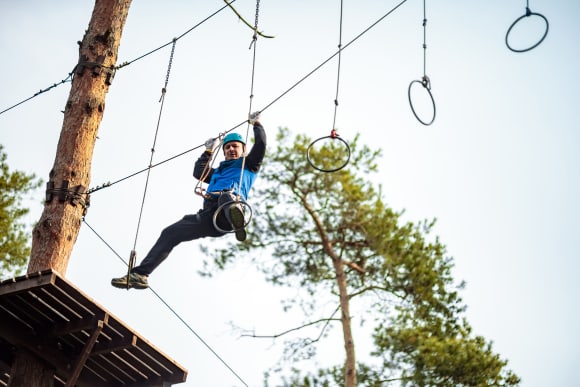Budapest High Ropes with Transfers Stag Do Ideas