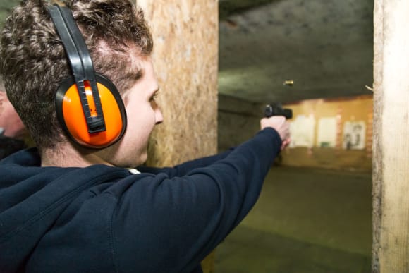 Pistol Shooting - 50 Bullets Activity Weekend Ideas