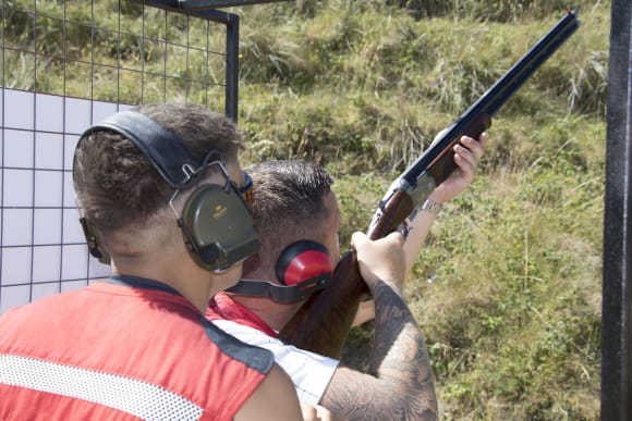 Exeter Clay Pigeon Shooting -  50 Clays Stag Do Ideas