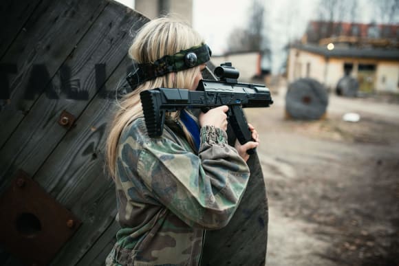 Outdoor Laser Tag Hen Do Ideas