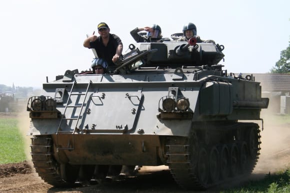 Tank Driving Stag Do Ideas