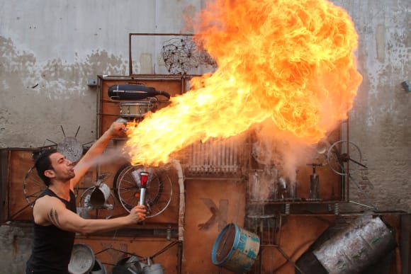 Amsterdam Fire Breathing Stag Do Ideas