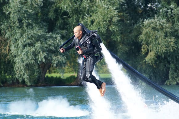 Bratislava Flyboarding Stag Do Ideas