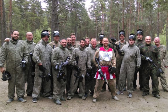 Tallinn Paintball - 300 Balls Stag Do Ideas