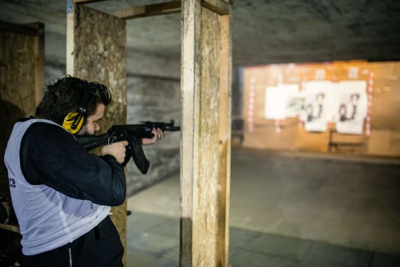 Riga Extreme Shooting with Transfers - 30 Bullets Corporate Event Ideas