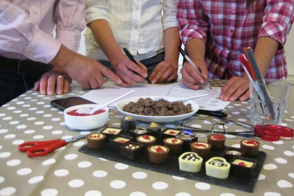 Split Brand Designs in Chocolate Corporate Event Ideas