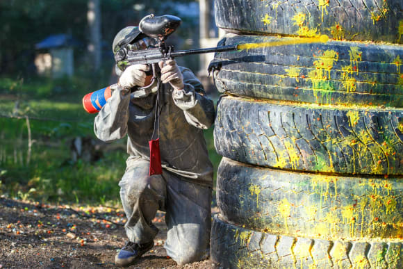 Aberdeen Woodland Paintball - 100 Balls Activity Weekend Ideas