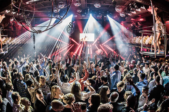 Night Club Entry - Duplex Hen Do Ideas