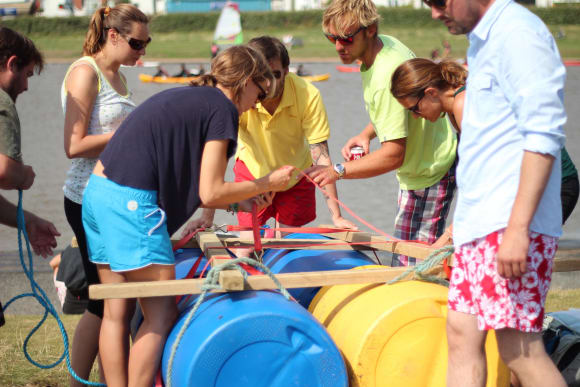 Brighton Raft Building & Racing Hen Do Ideas