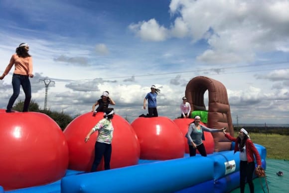 Madrid Inflatable Games Corporate Event Ideas