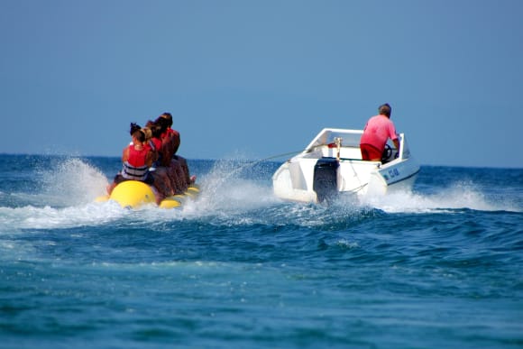 Ibiza Banana Boat Activity Weekend Ideas