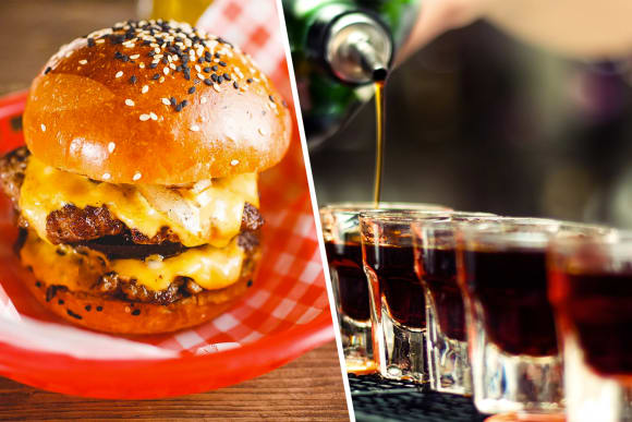 Birmingham Burger & Beer - Shot Package Stag Do Ideas