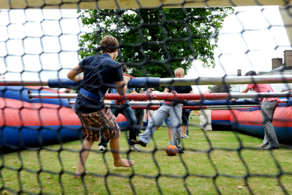 Human Table Football Stag Do Ideas