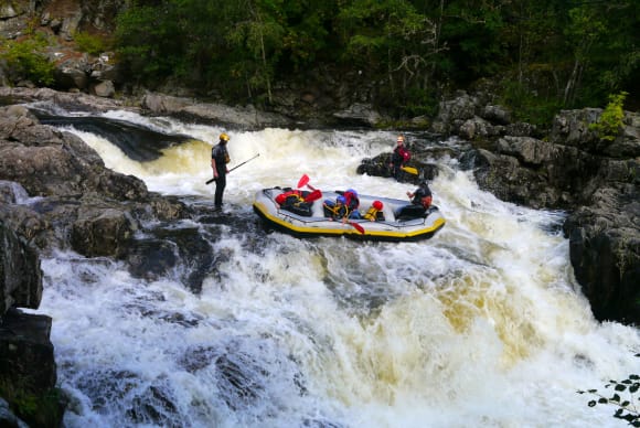 Scotland Summer White Water Rafting - Grade 2-5 Hen Do Ideas