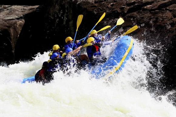 White Water Rafting Stag Do Ideas