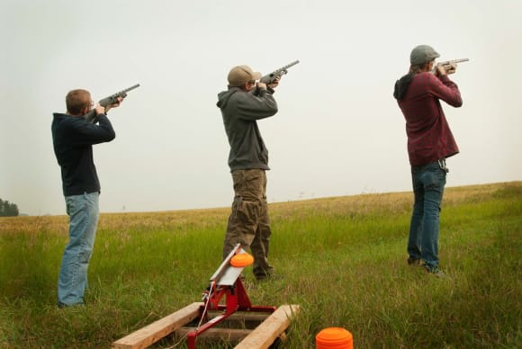 Clay Pigeon Shooting Hen Do Ideas