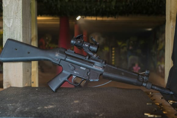 Bath Assault Rifles - 60 Shots Stag Do Ideas
