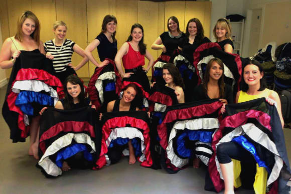 Sheffield Can Can Themed Dance Lesson Hen Do Ideas