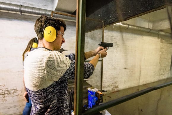 Prague Pistol Shooting With Transfers Stag Do Ideas