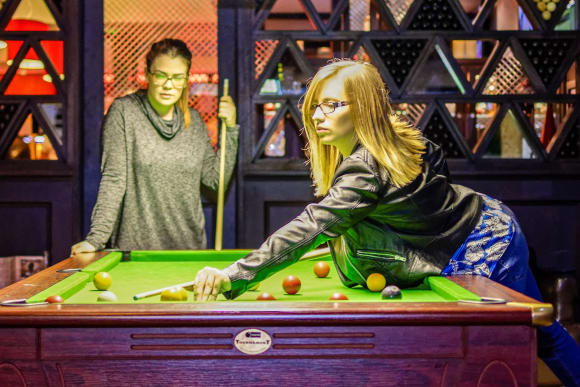 Edinburgh American Pool Table Session Activity Weekend Ideas