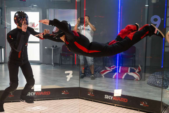 Indoor Skydiving with Transfers Corporate Event Ideas