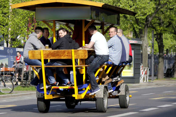 Bucharest Beer Bike Corporate Event Ideas