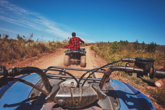 Oxford Quad Bike Trekking Activity Weekend Ideas