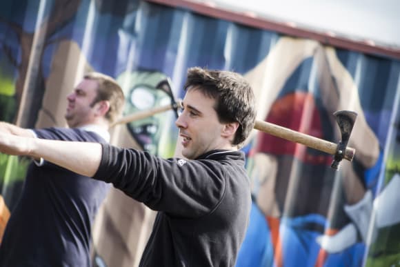 Oxford Axe Throwing Activity Weekend Ideas